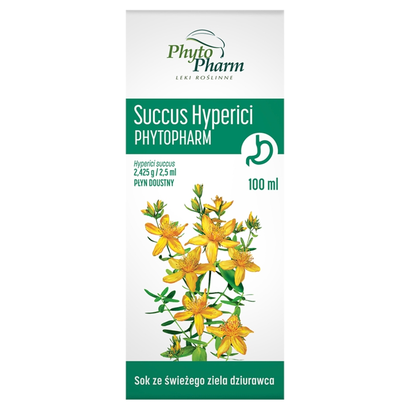 Succus Hyperici preparat na niestrawność, 100 ml