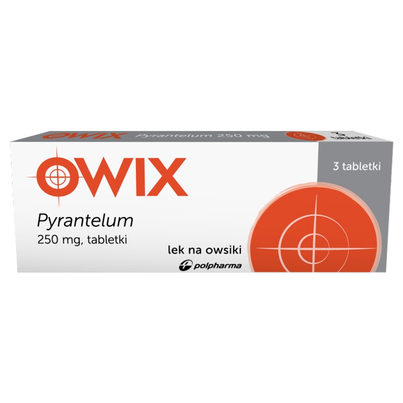 Pyrantelum Polpharma, tabletki na owsiki, 3 szt.
