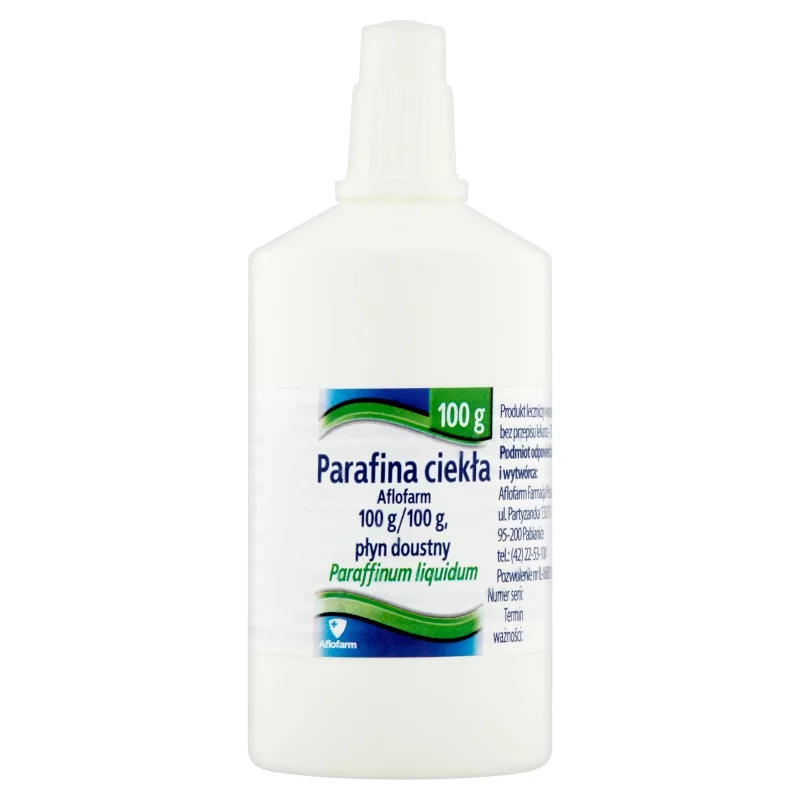Parafina ciekła, płyn doustny na zaparcia, 100 g