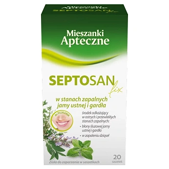 Septosan fix, mieszanka ziół , 20 sasz. x 2 g