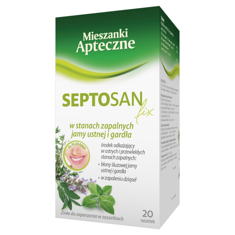 Septosan fix mieszanka ziół , 20 sasz. x 2 g