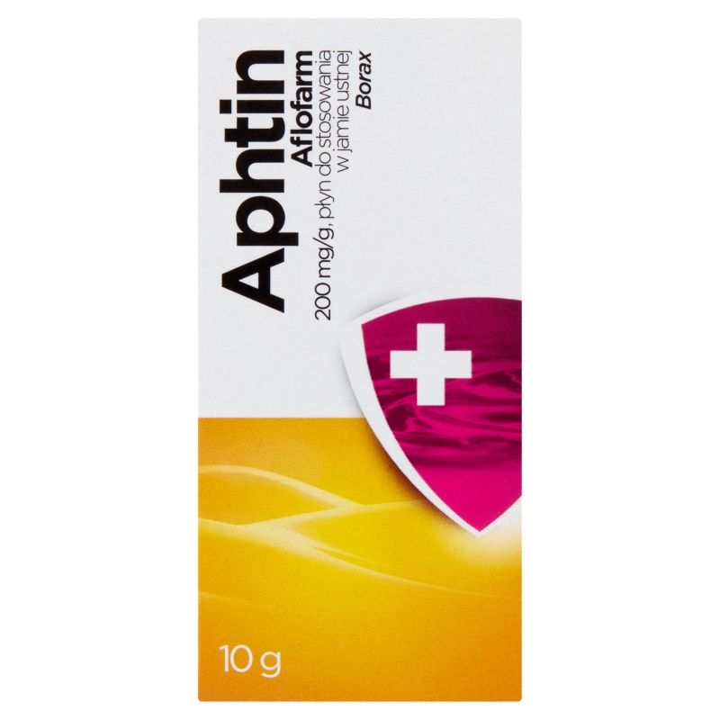 Aphtin Aflofarm, płyn do stosowania w jamie ustnej na afty, 10 g