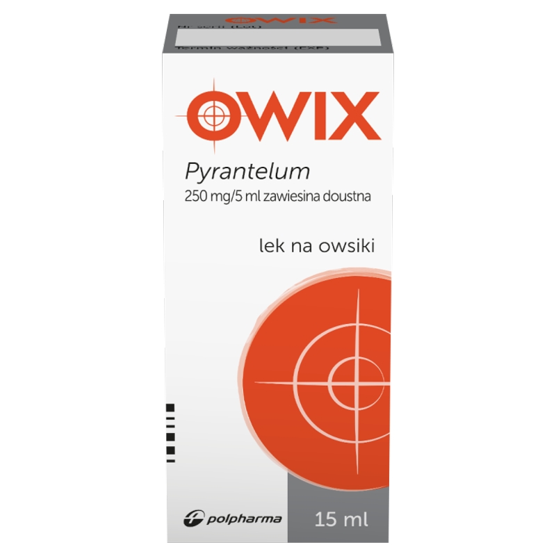 Pyrantelum Medana, zawiesina na owsiki, 15 ml