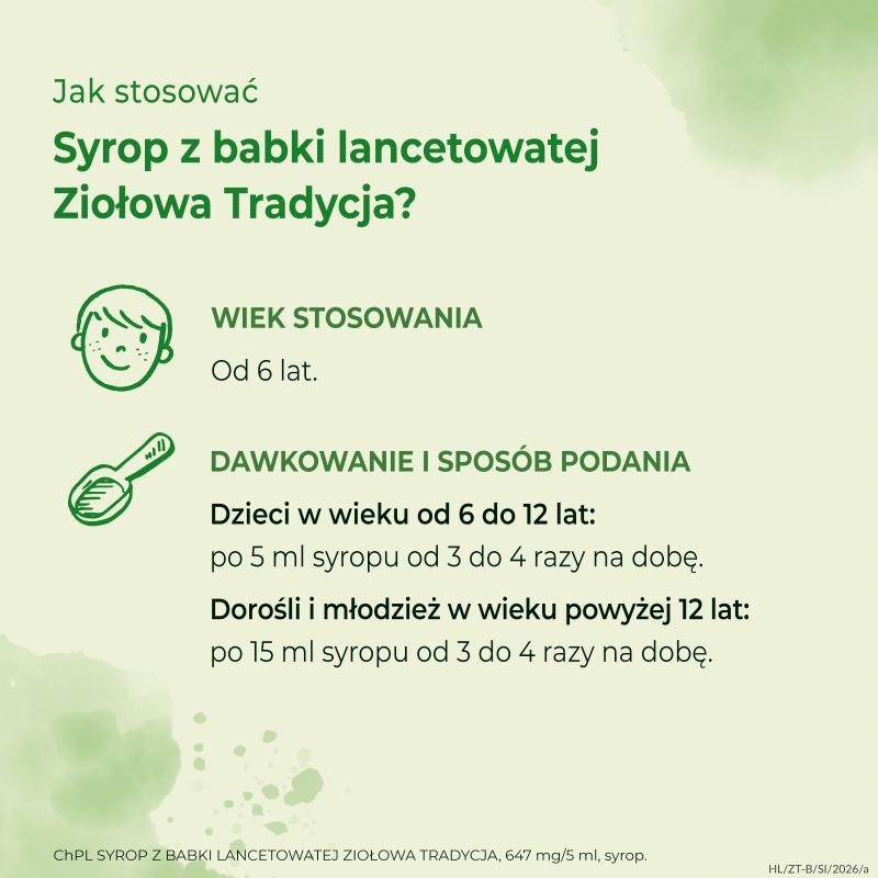 Ziołowa Tradycja, syrop z babki lancetowatej, 125 g