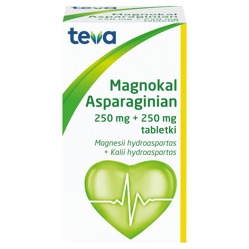Asparaginian MagnoKal tabletki wspierające układ krążenia, 50 szt.