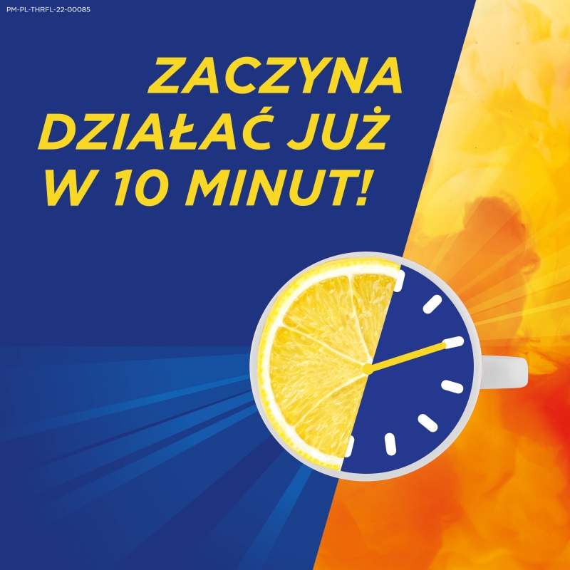 Theraflu ExtraGRIP, proszek na objawy przeziębienia i grypy, 10 sasz.