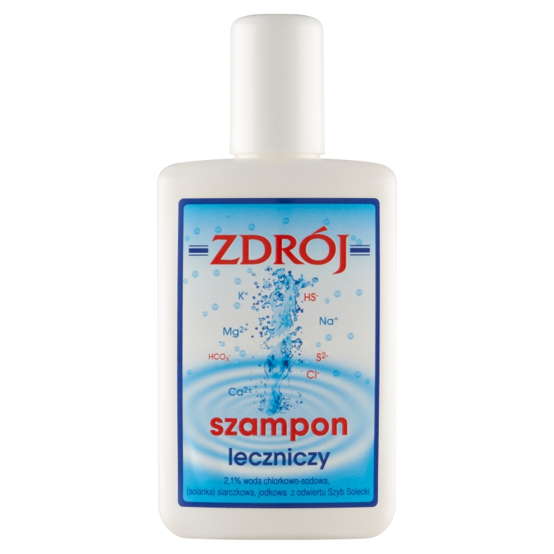 Zdrój Szampon leczniczy przeciwzapalny, przeciwpasożytniczy, przeciwgrzybiczy, 130 ml