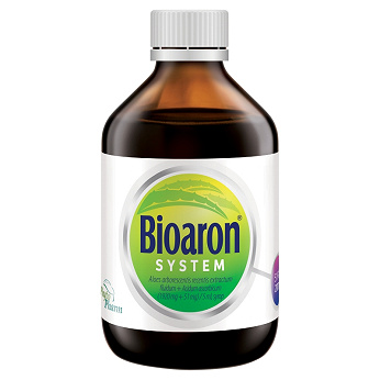 Bioaron System, syrop na infekcje górnych dróg oddechowych, braku apetytu, butelka 200 ml