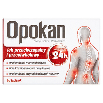 Opokan, tabletki na bóle kostno-stawowe i mięśniowe, 10 szt.