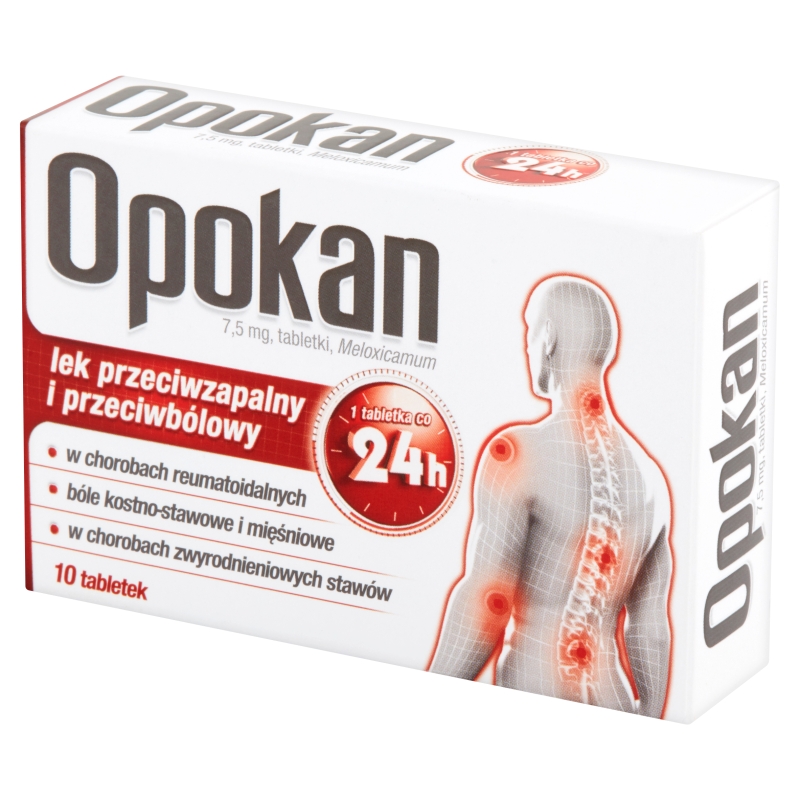 Opokan, tabletki na bóle kostno-stawowe i mięśniowe, 10 szt.
