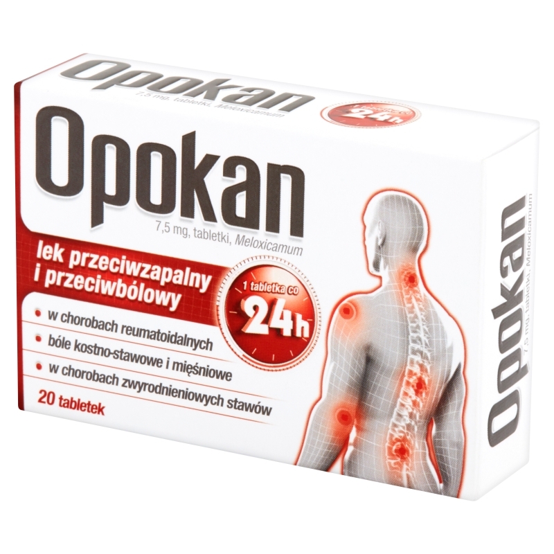Opokan, tabletki na bóle kostno-stawowe i mięśniowe, 20 szt.