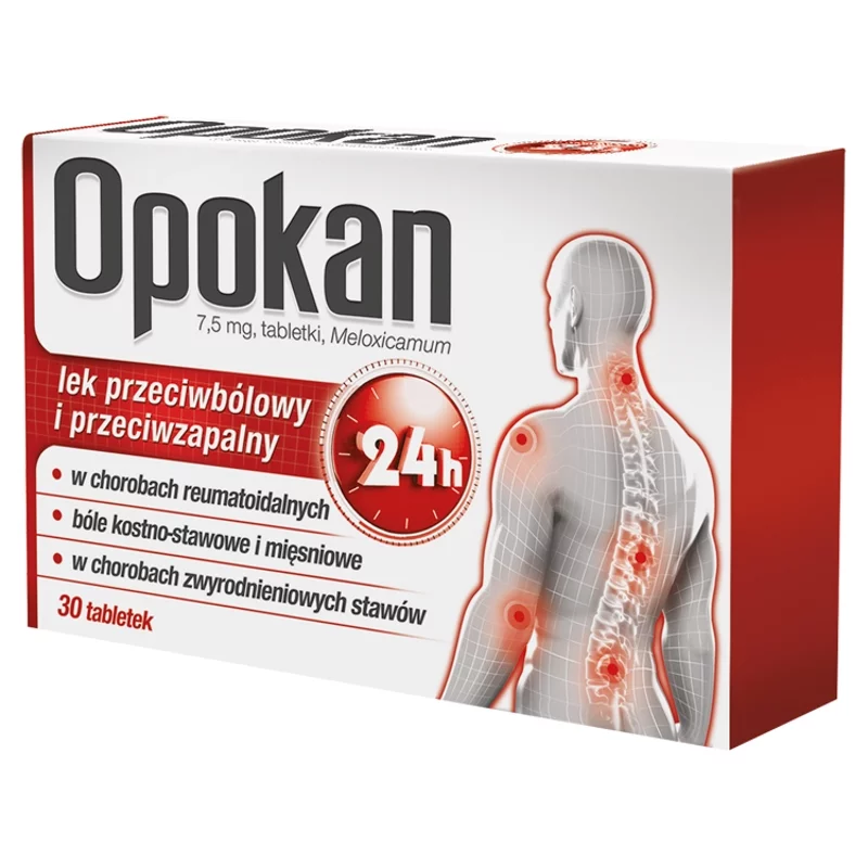 Opokan, tabletki na bóle kostno-stawowe i mięśniowe, 30 szt.