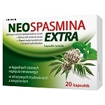 Extraspasmina, kapsułki w łagodnych stanach napięcia nerwowego, ułatwiające zasypianie, 20 szt.