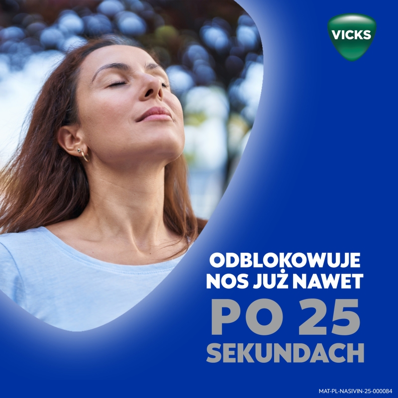 Nasivin Classic, aerozol udrażniający nos, pojemnik 10 ml