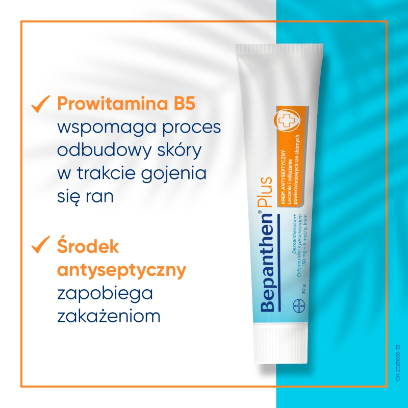 Bepanthen Plus Cream  , krem na drobne i powierzchniowe rany skórne, 30 g