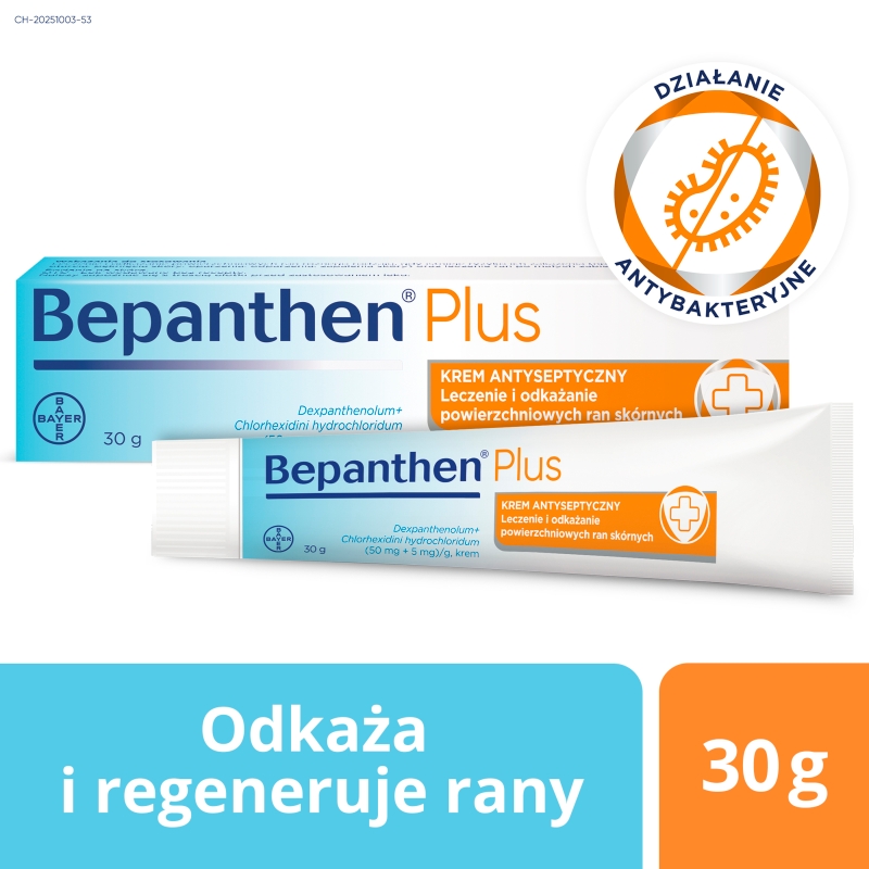 Bepanthen Plus Cream  , krem na drobne i powierzchniowe rany skórne, 30 g
