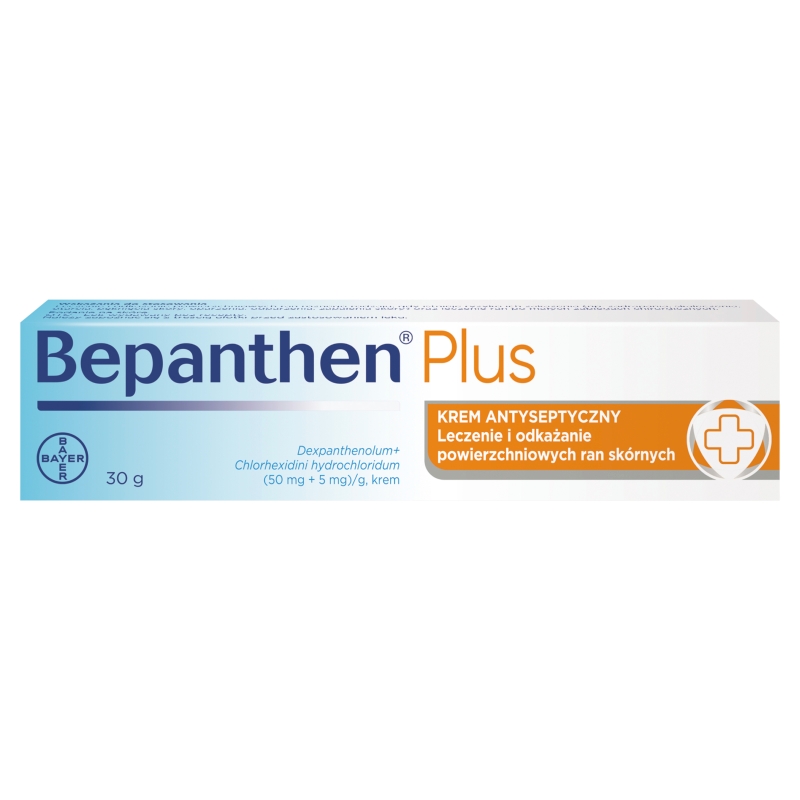 Bepanthen Plus Cream   krem na drobne i powierzchniowe rany skórne, 30 g