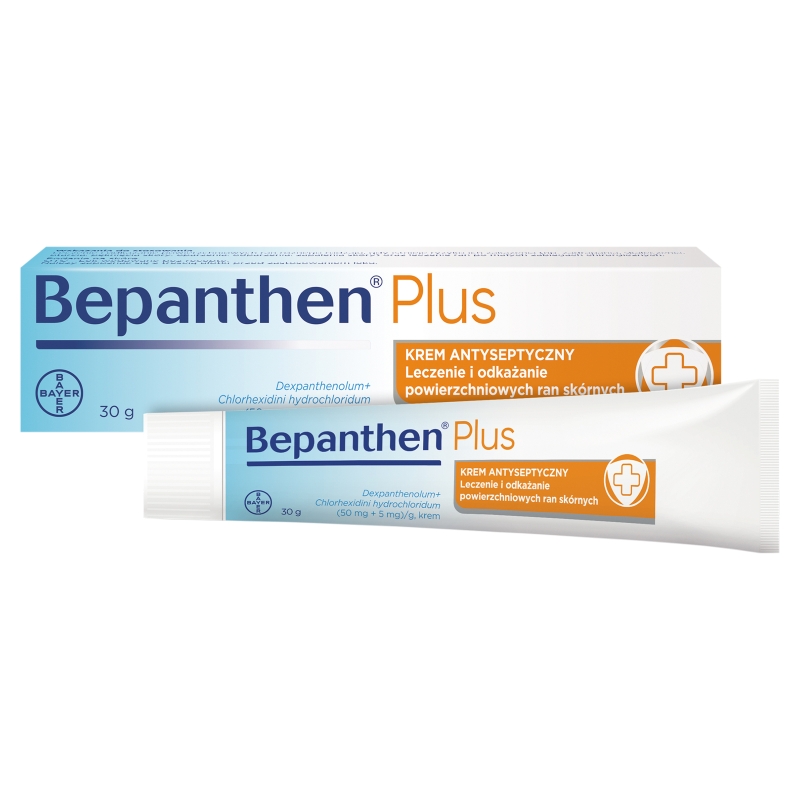 Bepanthen Plus Cream  , krem na drobne i powierzchniowe rany skórne, 30 g