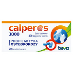 Calperos 1000 kapsułki twarde ze składnikami wzmacniającymi kości, 30 szt.