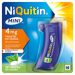 NiQuitin Mini tabletki wspomagające rzucanie palenia, 20 szt.