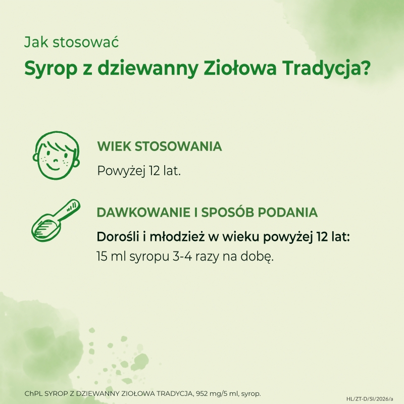 Ziołowa Tradycja, syrop z dziewanny, 125 g