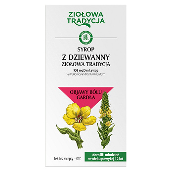 Ziołowa Tradycja, syrop z dziewanny, 125 g