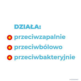 Cholinex , pastylki w stanach zapalnych gardła i jamy ustnej bez cukru, 24 szt.