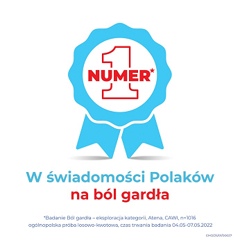 Cholinex , pastylki w stanach zapalnych gardła i jamy ustnej bez cukru, 24 szt.