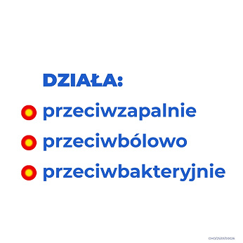 Cholinex, pastylki w stanach zapalnych gardła i jamy ustnej, 32 szt.