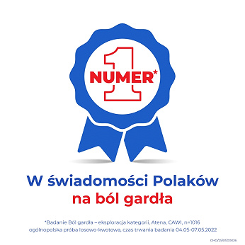 Cholinex, pastylki w stanach zapalnych gardła i jamy ustnej, 32 szt.