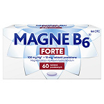 Magne B6 Forte tabletki powlekane z magnezem i witaminą B6, 60 szt.