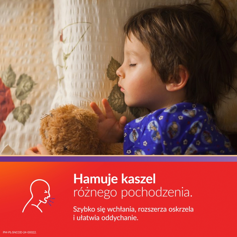 Sinecod, syrop wspomagający leczenie kaszlu różnego pochodzenia, butelka 100 ml