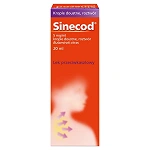 Sinecod krople na kaszel różnego pochodzenia dla dzieci, butelka 20 ml