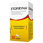Etopiryna 300 mg + 100 mg + 50 mg tabletki, 50 szt.