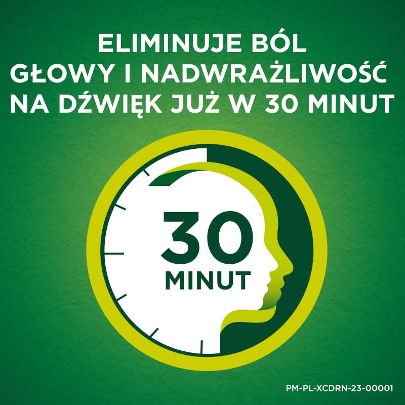 Excedrin Migra Stop, tabletki doraźne na bóle głowy i migreny, 10 szt.