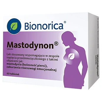 Mastodynon, tabletki na zespół napięcia przedmiesiączkowego, 60 szt.