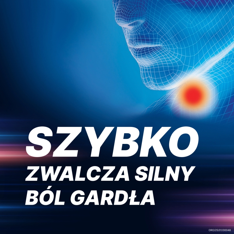 Orofar MAX, pastylki twarde na ból gardła i infekcje jamy ustnej, 30 szt.