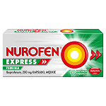 Nurofen Express Femina kapsułki na ból różnego pochodzenia o nasileniu słabym i umiarkowanym, 10 szt.