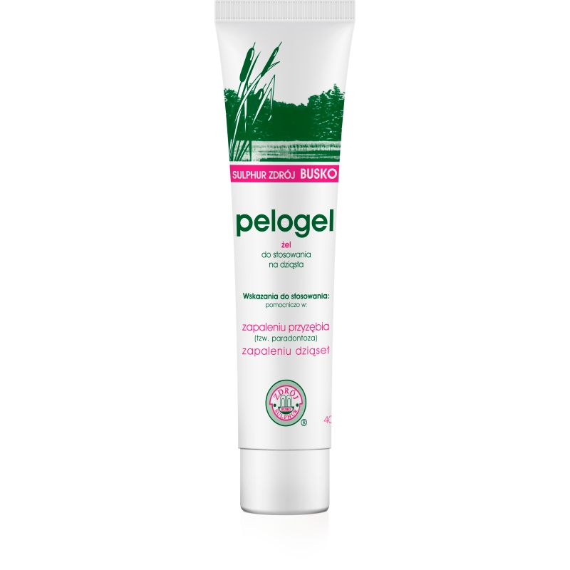 Pelogel, żel borowinowy stomatologiczny, 40 g