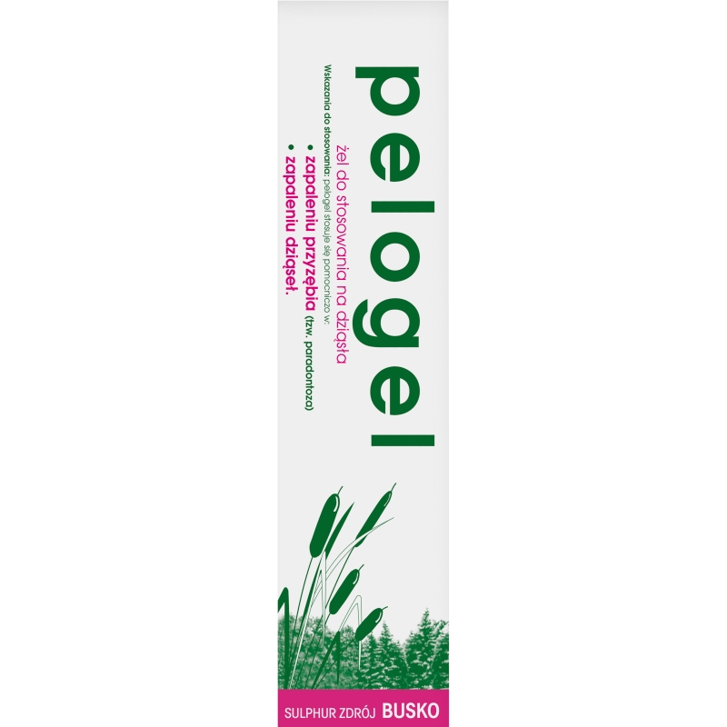 Pelogel, żel borowinowy stomatologiczny, 40 g
