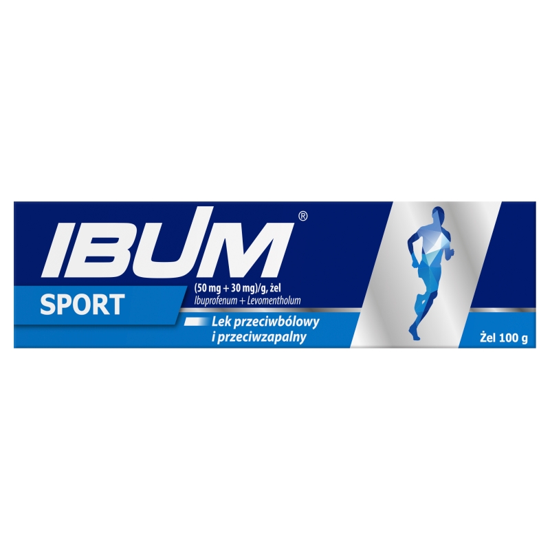 Ibum żel na bóle mięśniowe, pleców, stawów, 100 g