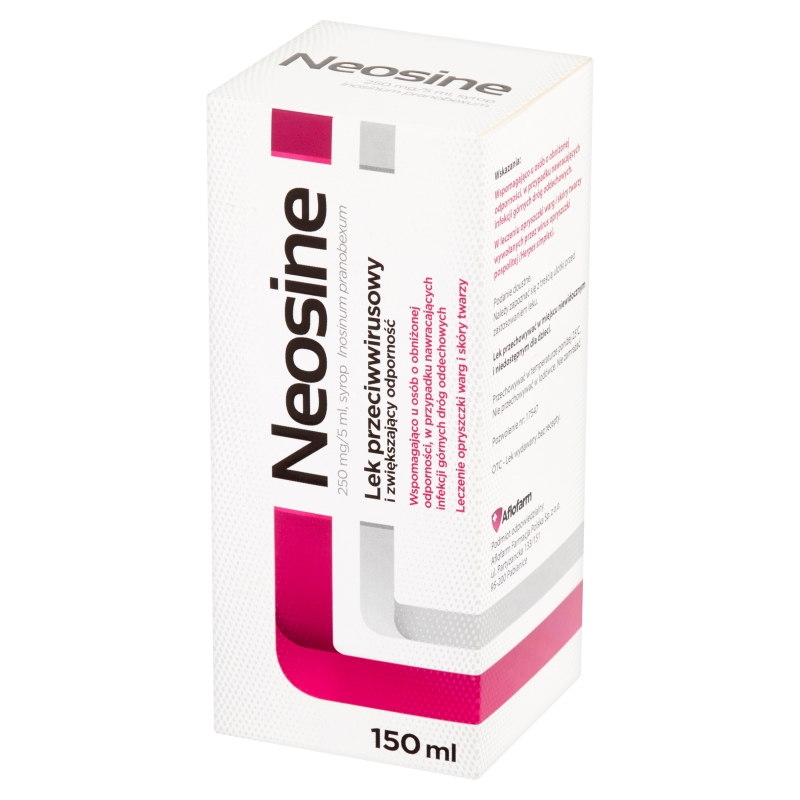Neosine, syrop przeciwwirusowy i zwiększający odporność, 150 ml