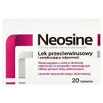 Neosine, tabletki przeciwwirusowe, zwiększające odporność, 20 szt.