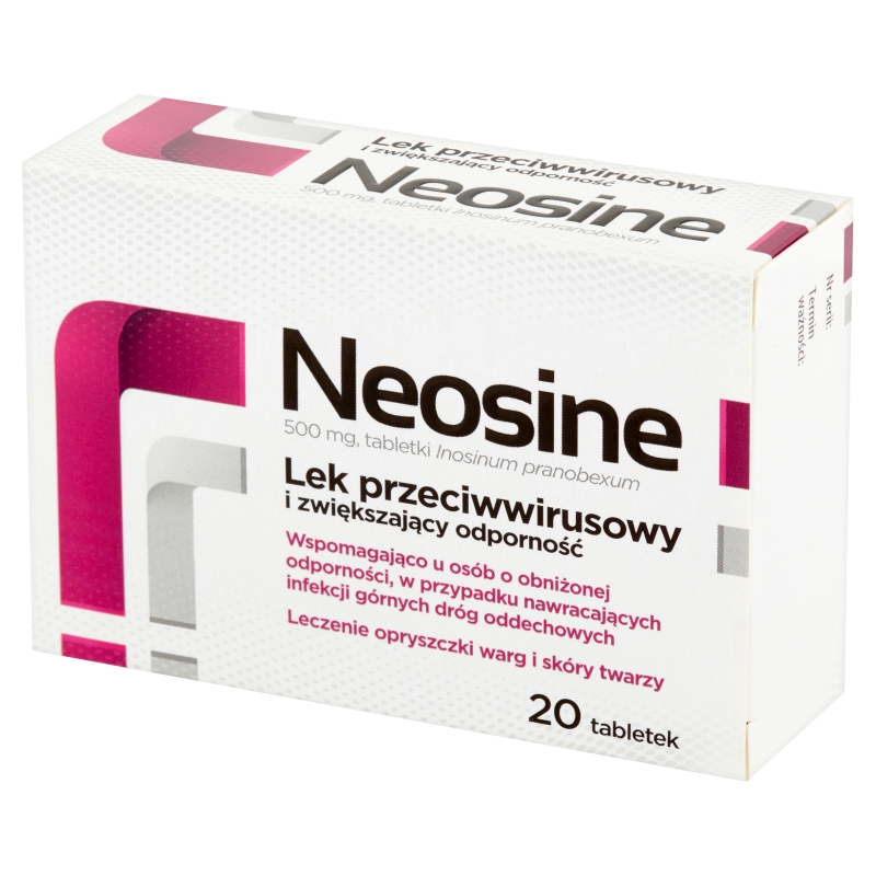 Neosine, tabletki przeciwwirusowe, zwiększające odporność, 20 szt.