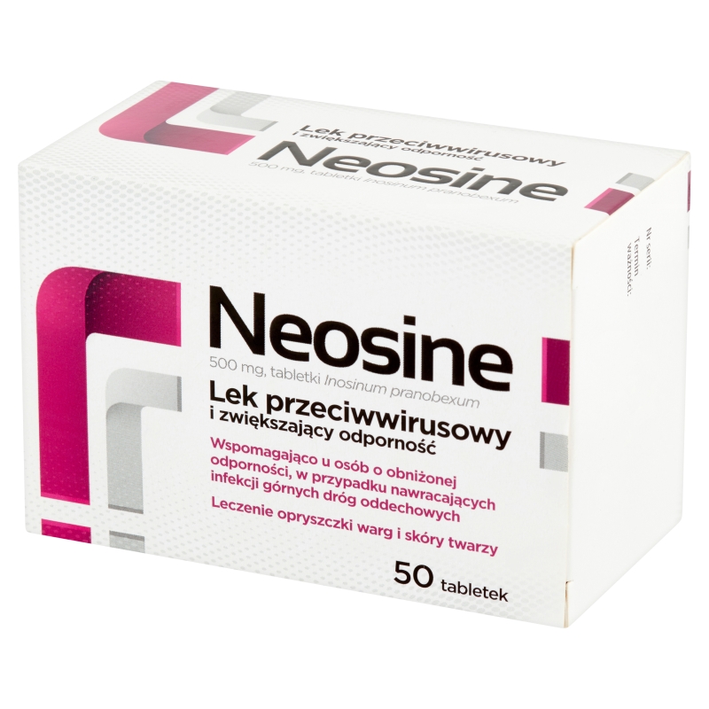 Neosine, tabletki przeciwwirusowe, zwiększające odporność, 50 szt.