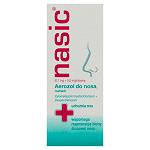 Nasic aerozol udrażniający nos wspomagający regenerację błony śluzowej, butelka 10 ml