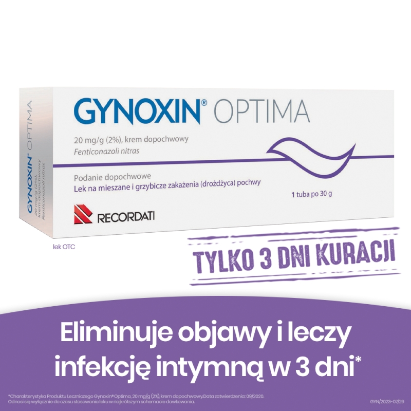 Gynoxin, krem dopochwowy, 30 g