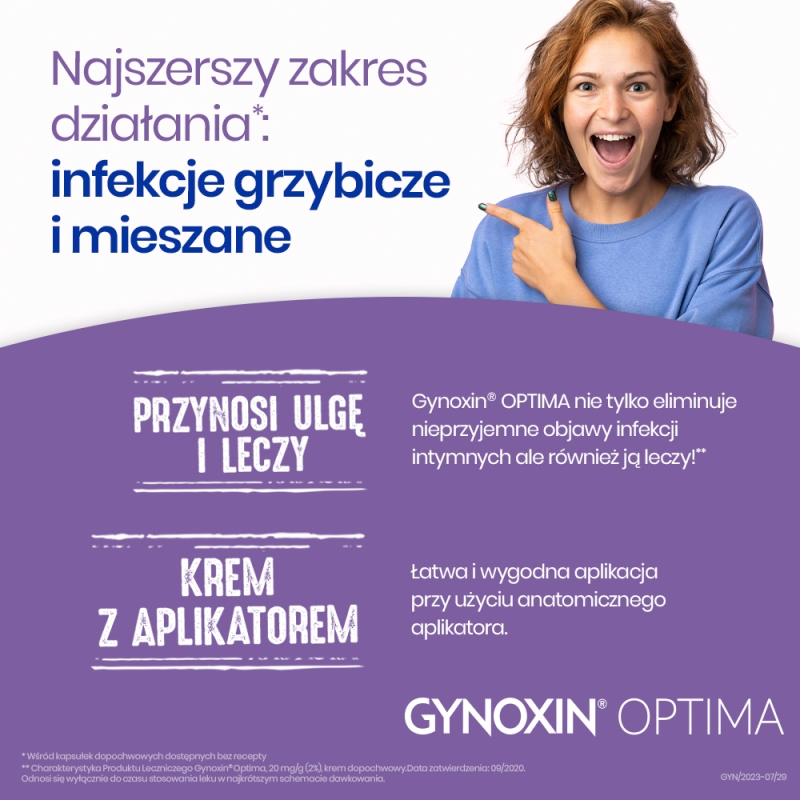 Gynoxin, krem dopochwowy, 30 g