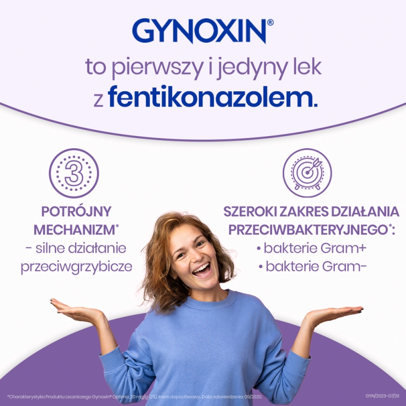 Gynoxin, krem dopochwowy, 30 g