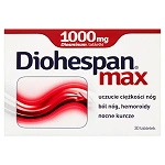 Diohespan max tabletki na żylaki, 30 szt.